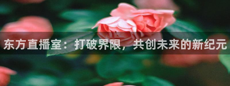 足球直播 黑白直播：东方直播室：打破界限，共创未来的新纪元